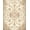 Cream Beige, Pattern 1, variant on Design&I 8'x10' Washable Area Rug Beige Yellow Vintage Distressed Border Traditional Scrolling for King Size Bedroom, Under Bed, Sleek Flatweave Pet Friendly