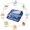 thumbnail image 6 of Nurse Gifts Blanket, 40 x 50 Inch Throw Lightweight Super Soft Cozy Blankets for Couch Bed Sofa Chair, Nurse Appreciation Gifts,Nurse Gifts for Nursing Student, 6 of 6