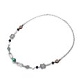 thumbnail image 3 of Collar shaofei con Forma de herradura de cactus diseño de nicho accesorios de hip hop para hombres y mujeres, 3 of 5
