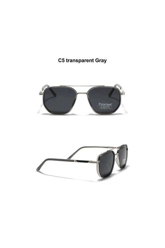 Back To School Geometric Double Beam Sunglasses UV Protection Summer Fall Travel Vacation Fashion Eyewear Trend Accessories