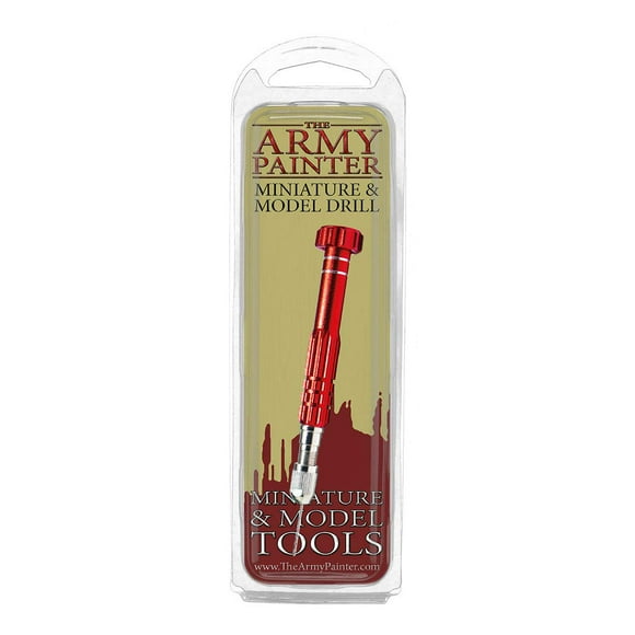 Miniatura y maqueta de Drill The Army Painter con 3 puntas
