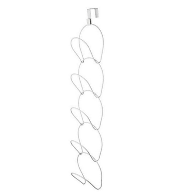 Stackable Hat Rack Wall Mounted Hanging Basketball Caps Organizer Holder 5 Rings Rack + 2 Hooks for Door Home