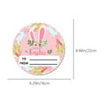 thumbnail image 3 of SLYNSHome 80Pcs Easter Gift Tags Stickers,Easter Bunny Eggs Stickers Self Adhesive Tag Stickers Easter Decorative Present Labels, 3 of 7