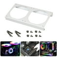 thumbnail image 2 of Zincs Plateds Steel Computer Fan Elevator Bracket 12cm Fan Size 25mm Height Boosters For Improved Thermals Management Systems, 2 of 9