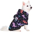thumbnail image 2 of Fotbe Cartoon Dinosaur Sudadera con Estampado para Perros Pequeños – Suéter con Capucha para Mascotas, Tela Suave de Forro Polar con Bolsillo-X-Small, 2 of 7