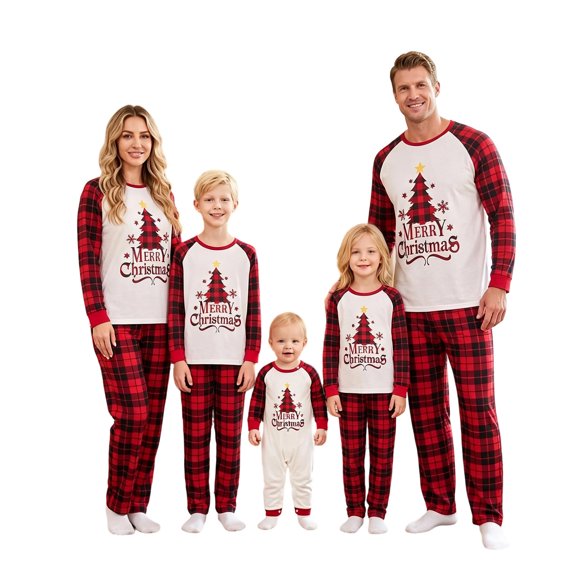 Miaoju Holiday Dad Pajamas Christmas Family Matching Pajama Set Long Sleeve Top And Pants Relaxed Fit for Easy Sleep And Lounging Warm Yet Breathable for Winter Nights