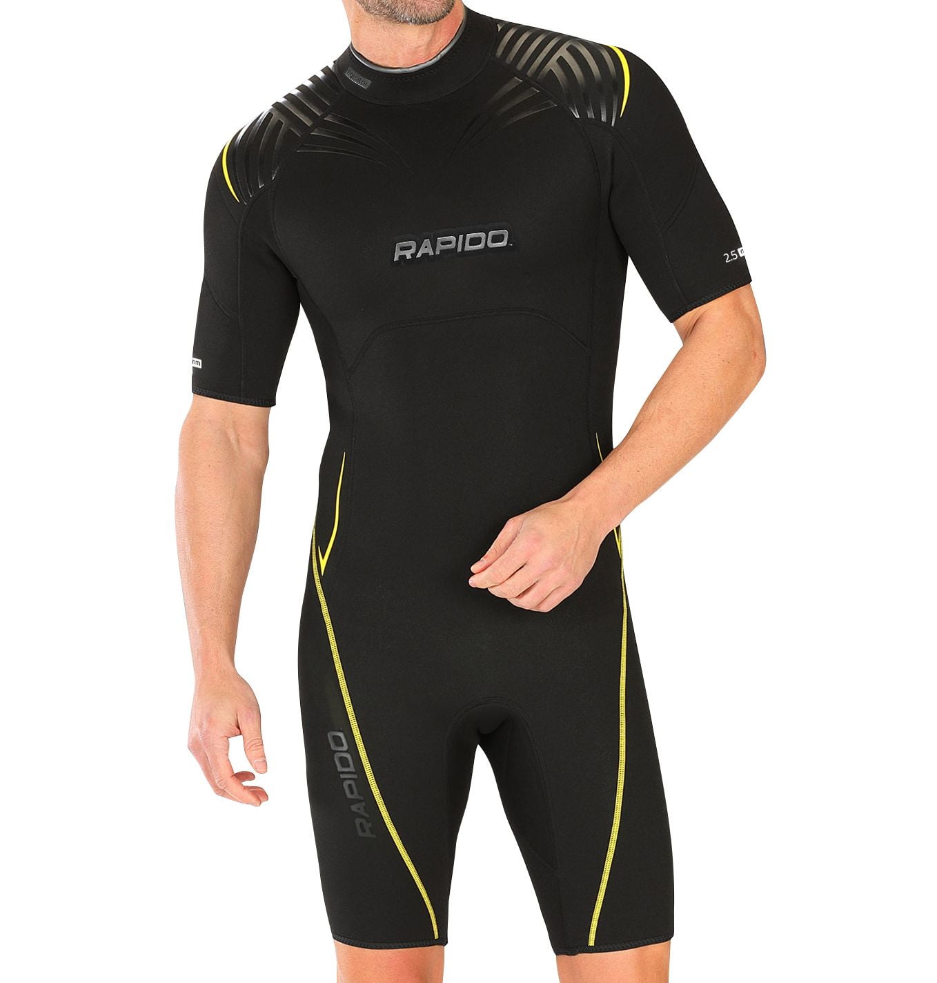 レトロマッチラベル 北欧デザイン 鳥 NeoSport Men's Premium Neoprene 3mm Waterman Wetsuit  Jacket, Large Black