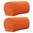 thumbnail image 2 of Dream Lifestyle Sofa Armrest Covers, Stretch Plush Arm Covers Anti-Slip Couch Armrest Covers Furniture Armrest Protector for Sofa Couch Chair Recliner, Set of 2, 2 of 7