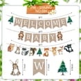 thumbnail image 2 of Banner DazzleDaisy preencordado de 1,8 m de arpillera Welcome Baby, beige, 2 of 6