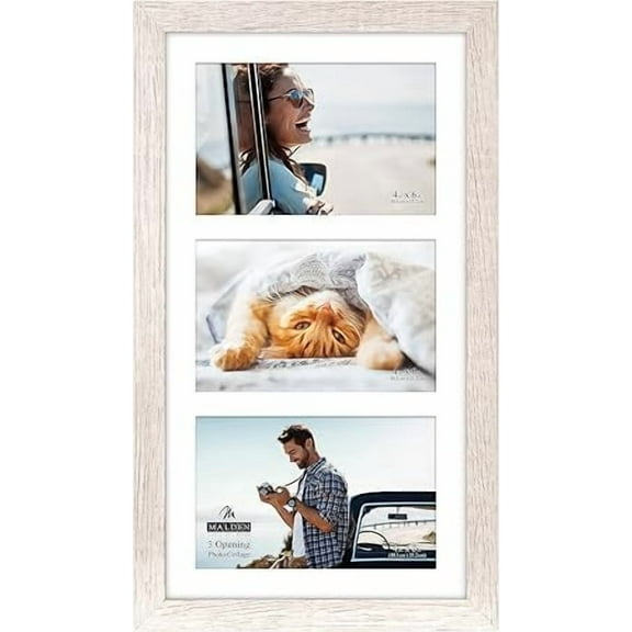 Malden 3-Op.4x6 Linear-Driftwood Frame