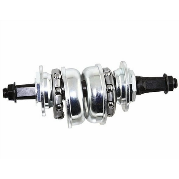 B.B. Set Bottom Bracket Set 1 piece to 3 piece Crank 132 Chrome. bike parts