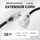 thumbnail image 2 of Cable de extensión EP de 15 m, 12/3 SJTW, resistente al agua, 2 of 7