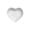 White 1PC, variant on 1PC Heart Shaped Ceramic Food Bowl Non Tipping Design Decorative Small Serving Dish for Dessert Fruit Snacks Stylish Attractive Kitchen Tableware