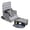Gray, variant on Dreambaby Grab ‘N Go Travel Booster Seat – Portable Toddler High Chair for Dining (6M-3Y) with Storage & Shoulder Strap