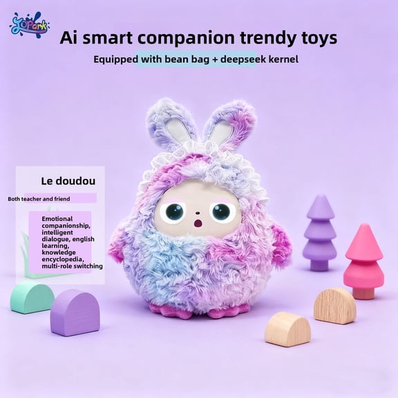 Le Doudou AI intelligent educational science and education toys children accompany early education interaction soothing plush dolls give gifts