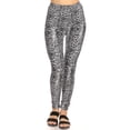 thumbnail image 1 of White Mark Women's Printed Leggings, 1 of 5