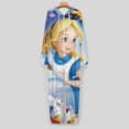 thumbnail image 6 of Alice in Wonderland Unisex Onesie Pajamas Zipper Jumpsuit Hooded One Piece Sleepwear for Family Mens Womens, 6 of 8