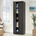 thumbnail image 2 of Sauder HomePlus 2-Door Storage Cabinet, Raven Oak Finish, 2 of 10
