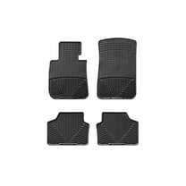 WeatherTech All-Weather Floor Mats compatible with BMW 325i, 328i, 335i, 330i - 1st & 2nd Row, Black