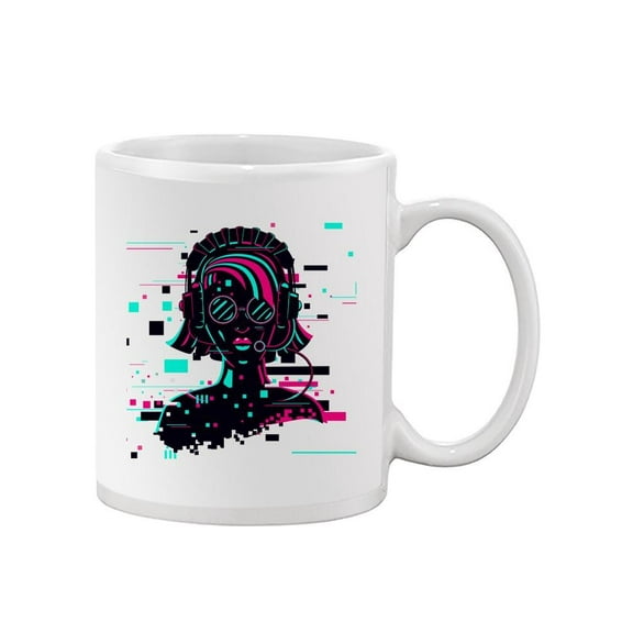 Girl Retro Gamer  Mug Unisex's -Image by Shutterstock
