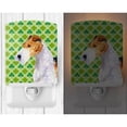 thumbnail image 2 of Fox Terrier St. Patrick's Day Shamrock Ceramic Night Light, 2 of 2