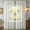 White, variant on Scalloped Edge Lace Sheer Curtains 52W x 63L, Pink Rose Floral Embroidery Rod Pocket Curtain Panels, Light Filtering Semi Sheer Drapes for Bedroom, Living Room, Kitchen