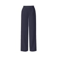 thumbnail image 7 of ClodeEU Women's Elastic Waist Straight Leg Dress Pants,Fashion Solid Color Trouse With Pockets ,Women's Plus M, 7 of 7
