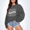 thumbnail image 2 of EHQJNJ Sweatshirts Oversize pour Femmes Col Rond Manches Longues Pull Automne et Hiver Imprimé Sweatshirts Femmes Col Rond Chaud Sweatshirts Femmes Tendance Graphique Oversize, 2 of 6