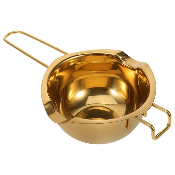 Stainless Steel Cheese Boiler for Butter Chocolate Melting Bowl with 1 Set Oil Wax Heating Pot