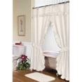 thumbnail image 1 of Carnation Home Fashions FSCD-L-08 Rideau de Douche Double Swag de 72 x 72 Po&44; Ivoire, 1 of 1
