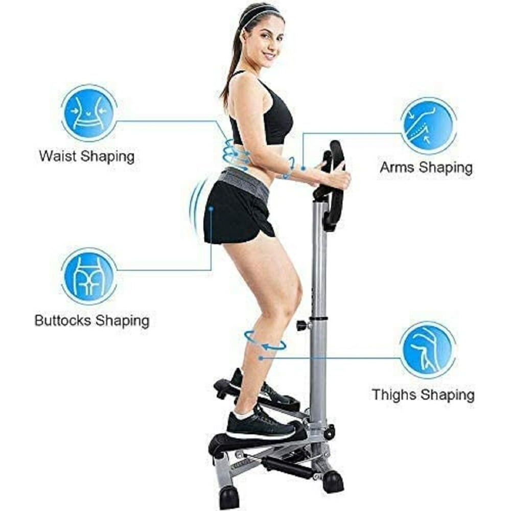 ANGGREK Foldable Fitness Stair Stepper Steel Alloy Height
