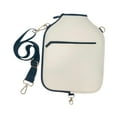 thumbnail image 1 of jinwen Pickleball Racket Cover Shoulder Bag Pouch Racket Case for Practice Training White, 1 of 9