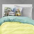 thumbnail image 2 of Carolines Treasures JMK1085PILLOWCASE Yellow boat II Sailboat Fabric Standard Pillowcase Standard multicolor, 2 of 2