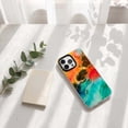 thumbnail image 3 of For iPhone 14 Pro Max Phone Case,Support For Mag-Safe,Luxury Bling Gilded Starry River Pattern Back Design,Ultra Slim Shockproof Anti-Scratch Drop Protection,Non-Slim Thin Phone Case,A, 3 of 13