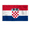 4x6 ft Flag, variant on AGAS Small Croatia Flag 4x6 inch mounted onto 11 inch Plastic Pole Polyester Fabric Stitched Edges Croatia Desk Flags