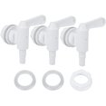 thumbnail image 1 of Beer Faucet-3Pcs Plastic Beer Brew Bucket Tap Faucet with Accessories for Home Beer Brewing, 1 of 7