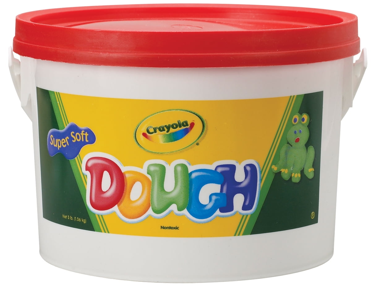 (3 pack) Crayola Modeling Dough 3Lb, Red