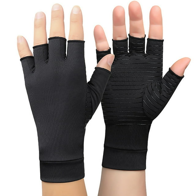Arthritis Compression Gloves Fingerless - Carpal Tunnel Gloves Hand Pain Gloves