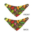 thumbnail image 6 of Kll Cartoon Vegetables Dog Bandanas,Triangle Reversible Pet Scarf For Small Medium Large And Extra Large Dogs-Large, 6 of 8