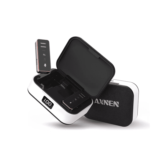 Micrófono Inalámbrico Para iPhone/android, negro/blanco