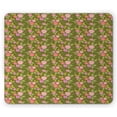 thumbnail image 1 of Rose Mouse Pad, Simplistic Sketch of Rose Buds Spiral Form Petals with Curvy Stems Continuous Design, Rectangle Non-Slip Rubber Mousepad, Multicolor, by Ambesonne, 1 of 2
