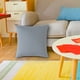 thumbnail image 4 of Funda impermeable para almohadas exteriores 45x45 cm - Protector de cojín moderno de color sólido para muebles de jardín, piscina, jardín, 4 of 5