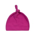 thumbnail image 1 of Baby Hats Newborn 100% Organic Cotton - Soft Knotted Cap, for 0-6 Months Old Infants Boys and Girls, 1 of 1