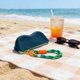 thumbnail image 5 of Funda de gafas de silicona con cremallera y cordón, funda protectora de gafas de sol de bloque de color con paño de limpieza integrado para viajes y transporte diario, 5 of 6
