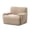 Taupe, variant on GZXS Oversized Chenille Upholstered Armchair, Modern Deep Seat Accent Lounge Chair, All-Foam Comfy Single Sofa, No Assembly, for Living Room/Bedroom/Apartment (Navy)