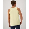 thumbnail image 3 of Hanes Unisex Garment Dyed Cotton Tank Summer Squash Yellow S, 3 of 7