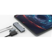 HyperDrive 4-in-1 USB-C Hub for iPad Pro/Air, Gray
