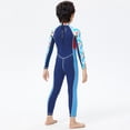 thumbnail image 2 of Greeniant Traje de neopreno para niños de 2MM, traje de baño de dinosaurio de una pieza, traje de neopreno para niñas, conjunto de esnórquel, regalos Deportes acuáticos azul marino S Greeniant OD003647-01, 2 of 6