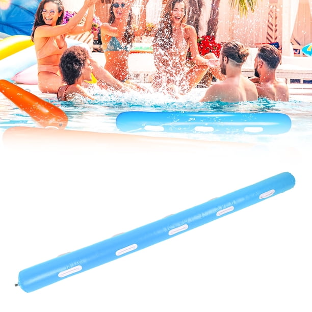 Palo inflable de Pvc de 90,6 Pulgadas, Fideos infles a coloridos para piscina, flotadores de piscina de pvc, juegos acuantes al aire libre, yeguete para adultos y niños,