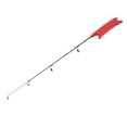thumbnail image 3 of SHAR Ultra Short Fiberglass Ice Fishing Rod Solid Rod Slightly Winter Fishing Rod for Freshwater Saltwater, 3 of 10